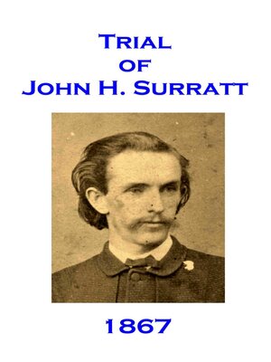 cover image of Trial of John H. Surratt